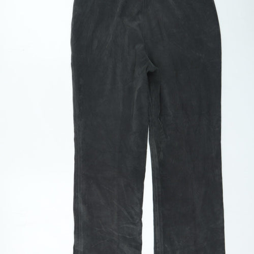 Ladonna Womens Green Polyester Trousers Size 28 in L25 in Regular Zip