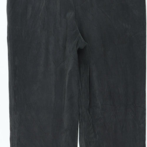 Ladonna Womens Green Polyester Trousers Size 28 in L25 in Regular Zip