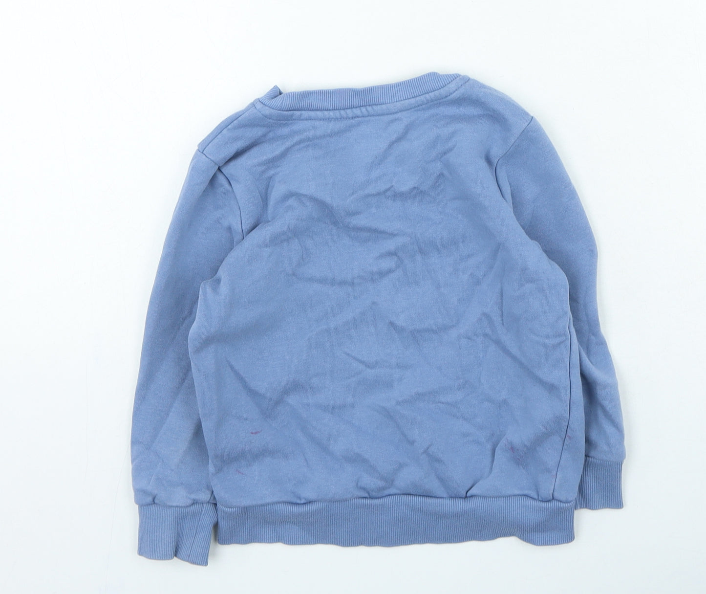 George Boys Blue Cotton Pullover Sweatshirt Size 3-4 Years Pullover - Muddy Squad