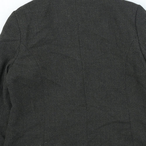 Klass Womens Grey Jacket Size 14 Zip