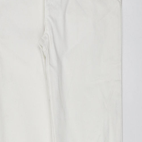 Diesel Womens White Cotton Skinny Jeans Size 25 in L28 in Regular Button