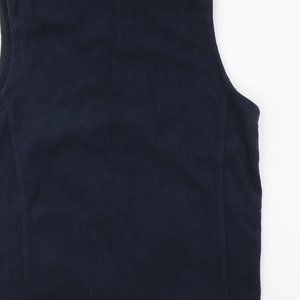 Regatta Womens Blue Polyester Vest Hoodie Size M Zip