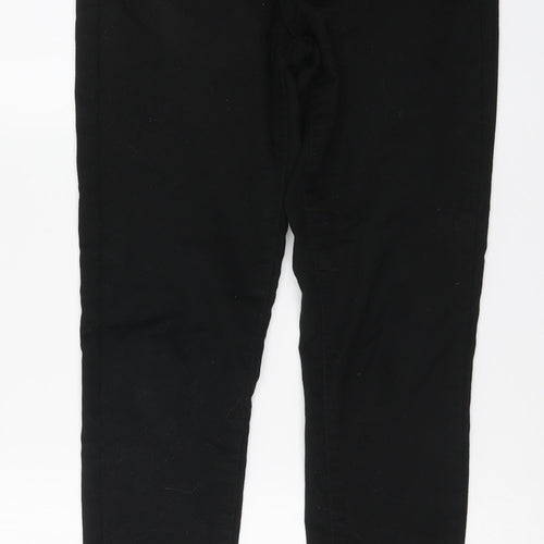 New Look Womens Black Cotton Skinny Jeans Size 10 L30 in Regular Button