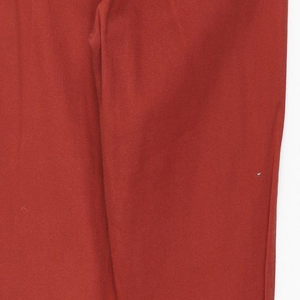 NEXT Womens Brown Cotton Jegging Leggings Size 14 L27.5 in