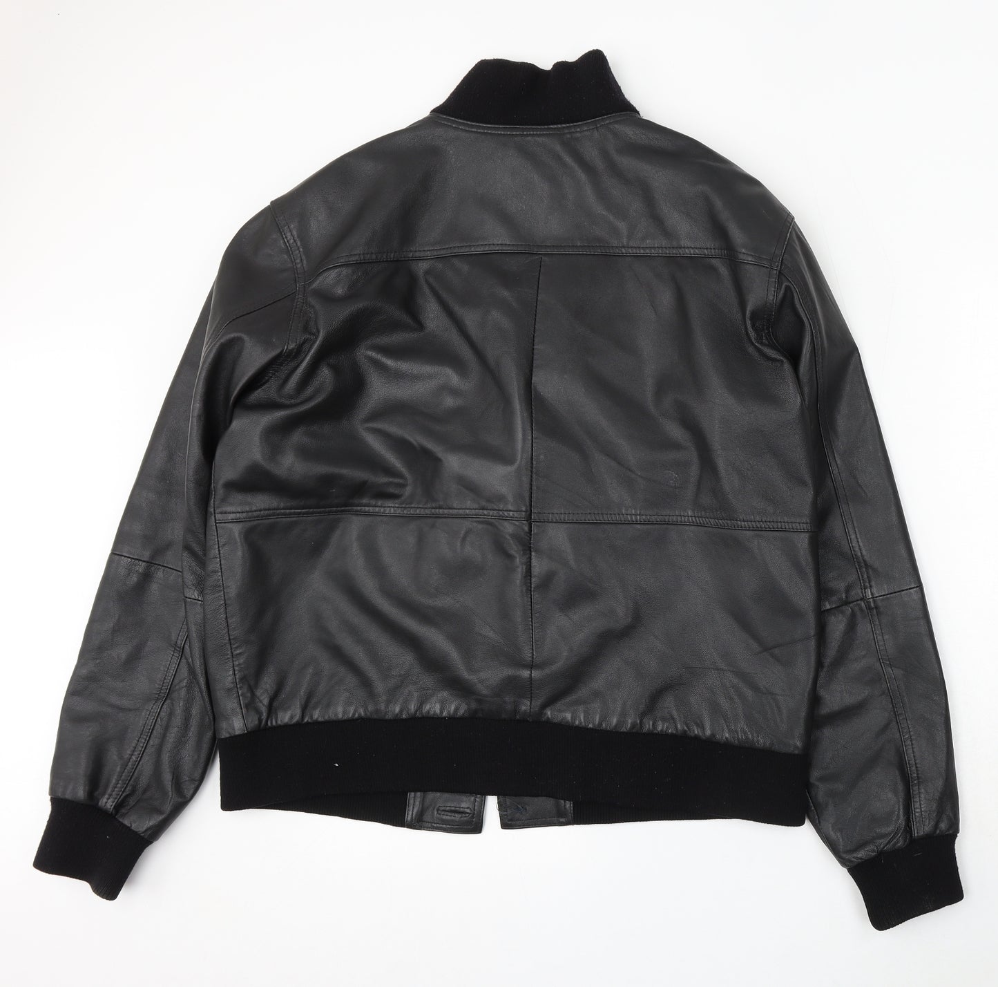 Isaco Womens Black Jacket Size 22 Button