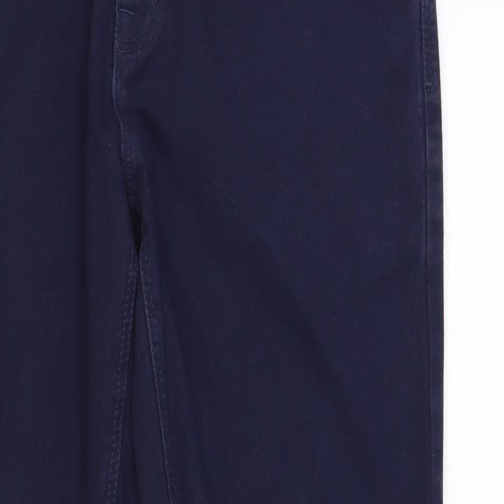 NEXT Mens Blue Cotton Skinny Jeans Size 34 in L31 in Regular Button