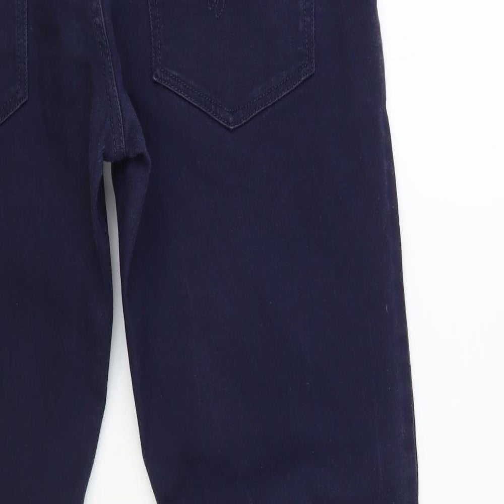 NEXT Mens Blue Cotton Skinny Jeans Size 34 in L31 in Regular Button