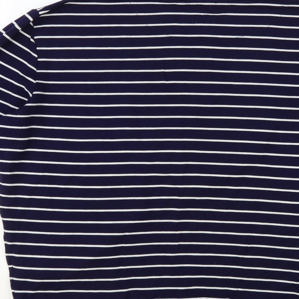 Capsule Womens Blue Striped Viscose Pullover Sweatshirt Size 16 Pullover - Daisy Heart