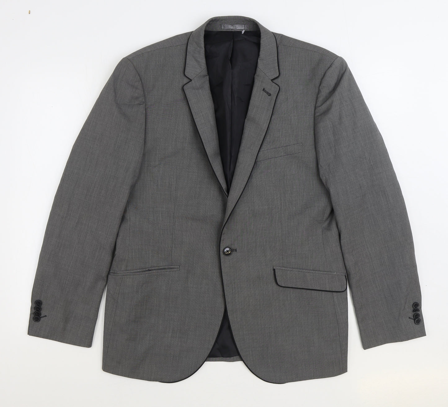 Taylor & Wright Mens Grey Viscose Jacket Suit Jacket Size 42