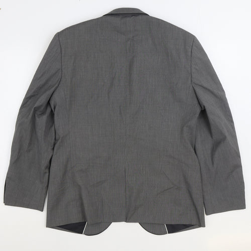 Taylor & Wright Mens Grey Viscose Jacket Suit Jacket Size 42