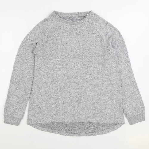 Primark Womens Grey Polyester Pullover Sweatshirt Size S Pullover