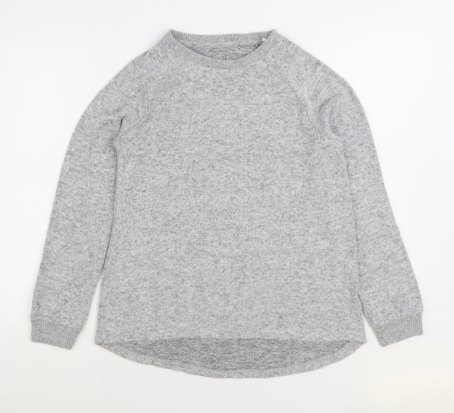 Primark Womens Grey Polyester Pullover Sweatshirt Size S Pullover