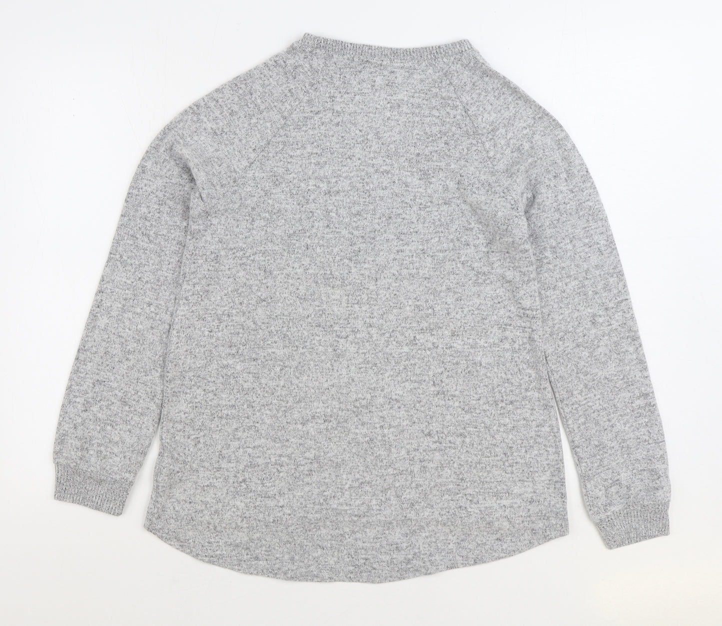 Primark Womens Grey Polyester Pullover Sweatshirt Size S Pullover