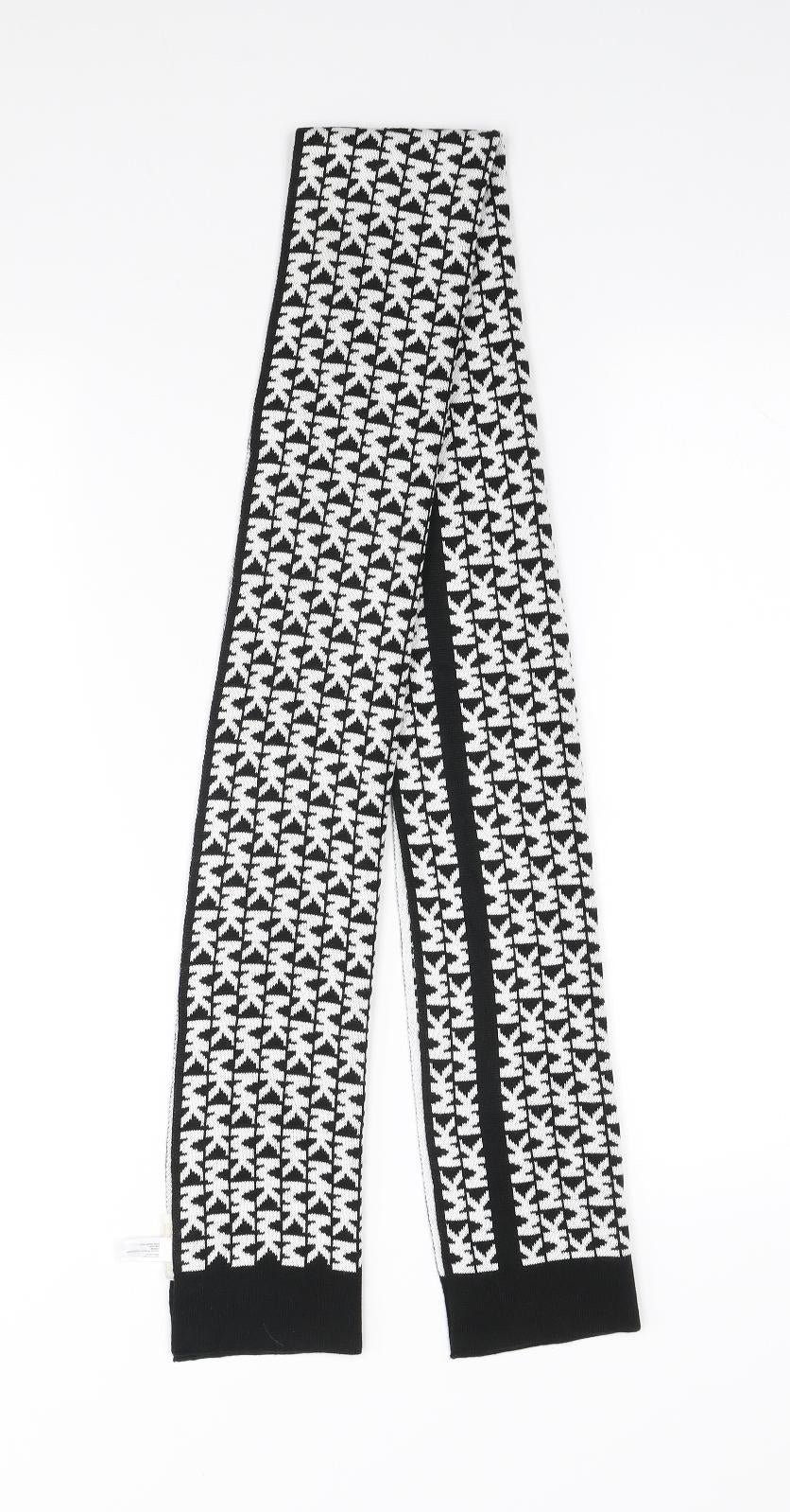 Michael Kors Womens Multicoloured Geometric Acrylic Scarf