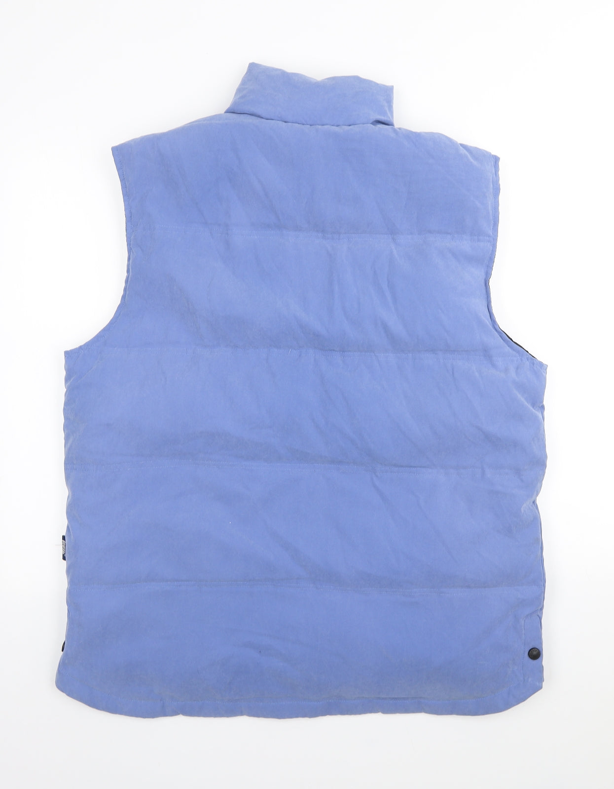 Puffa Mens Blue Gilet Jacket Size M Zip