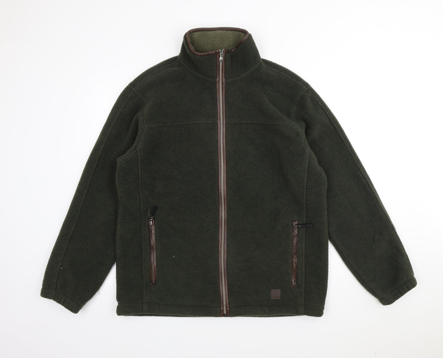 Aigle Mens Green Jacket Size L Zip
