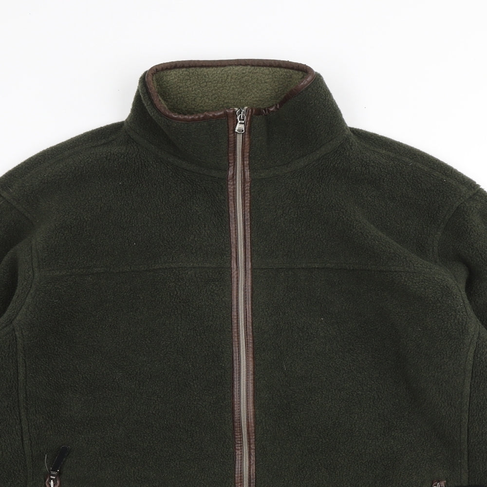 Aigle Mens Green Jacket Size L Zip