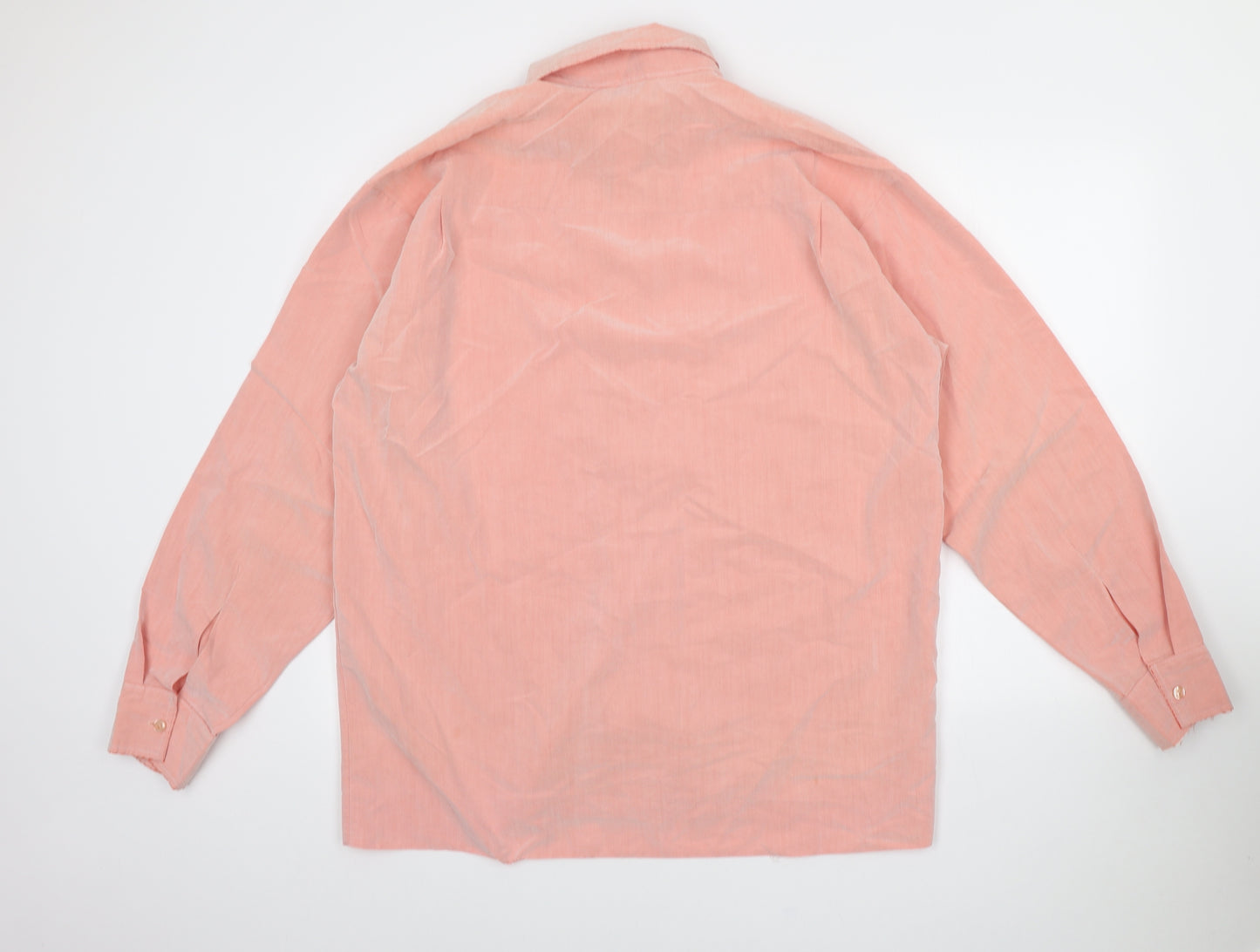 Gordon Bennett Womens Pink Polyester Shirt Dress Collared