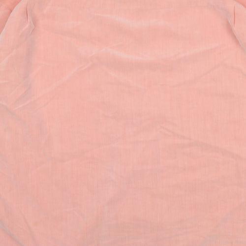 Gordon Bennett Womens Pink Polyester Shirt Dress Collared