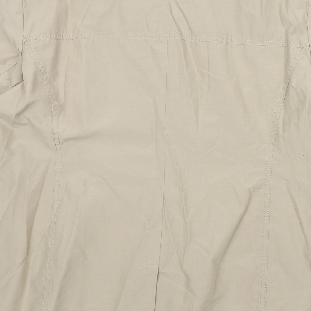 BHS Womens Beige Pea Coat Coat Size 20