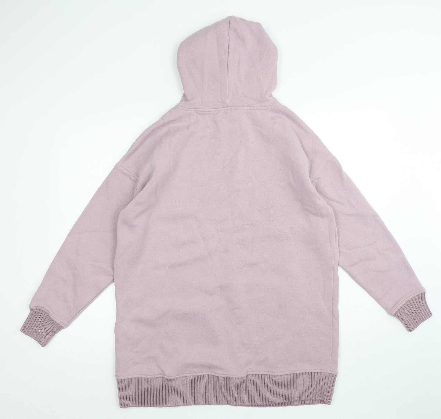 Dunnes Stores Womens Purple Cotton Pullover Hoodie Size M