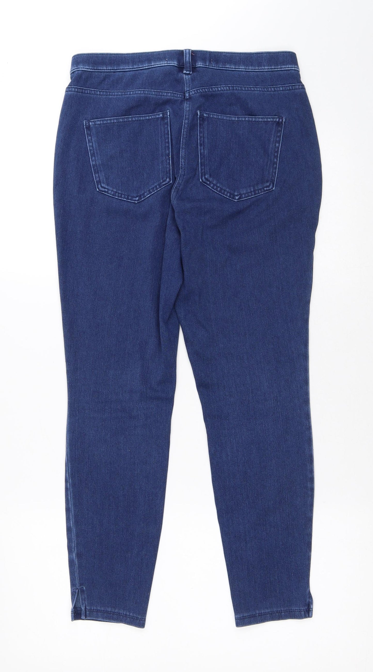 NEXT Womens Blue Cotton Jegging Jeans Size 12 L24 in Regular