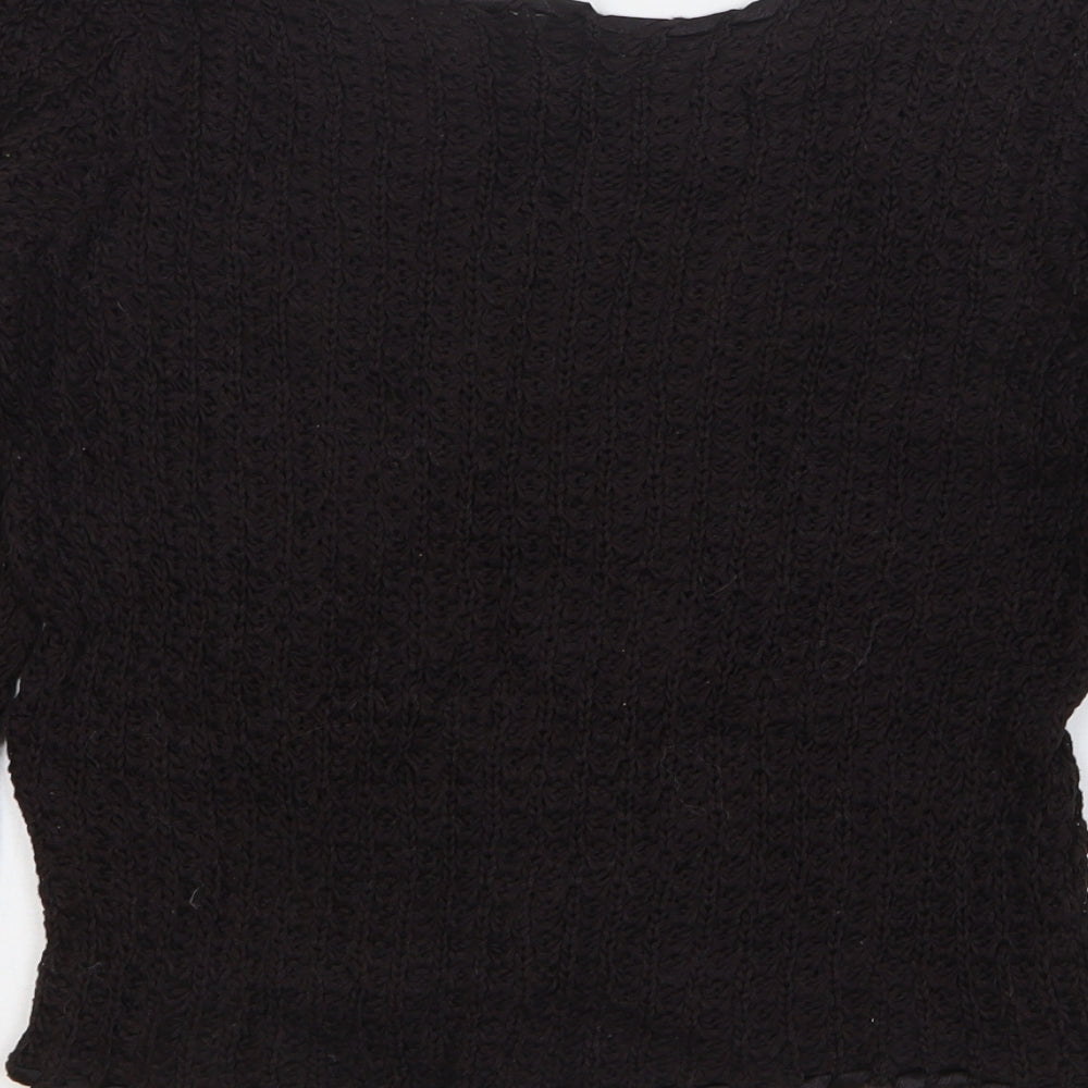 Per Una Womens Brown Boat Neck Cotton Pullover Jumper Size XL