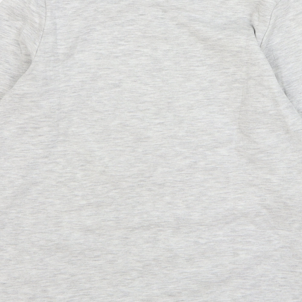 H&M Girls Grey Cotton Pullover Sweatshirt Size 9-10 Years Pullover - Unicorn