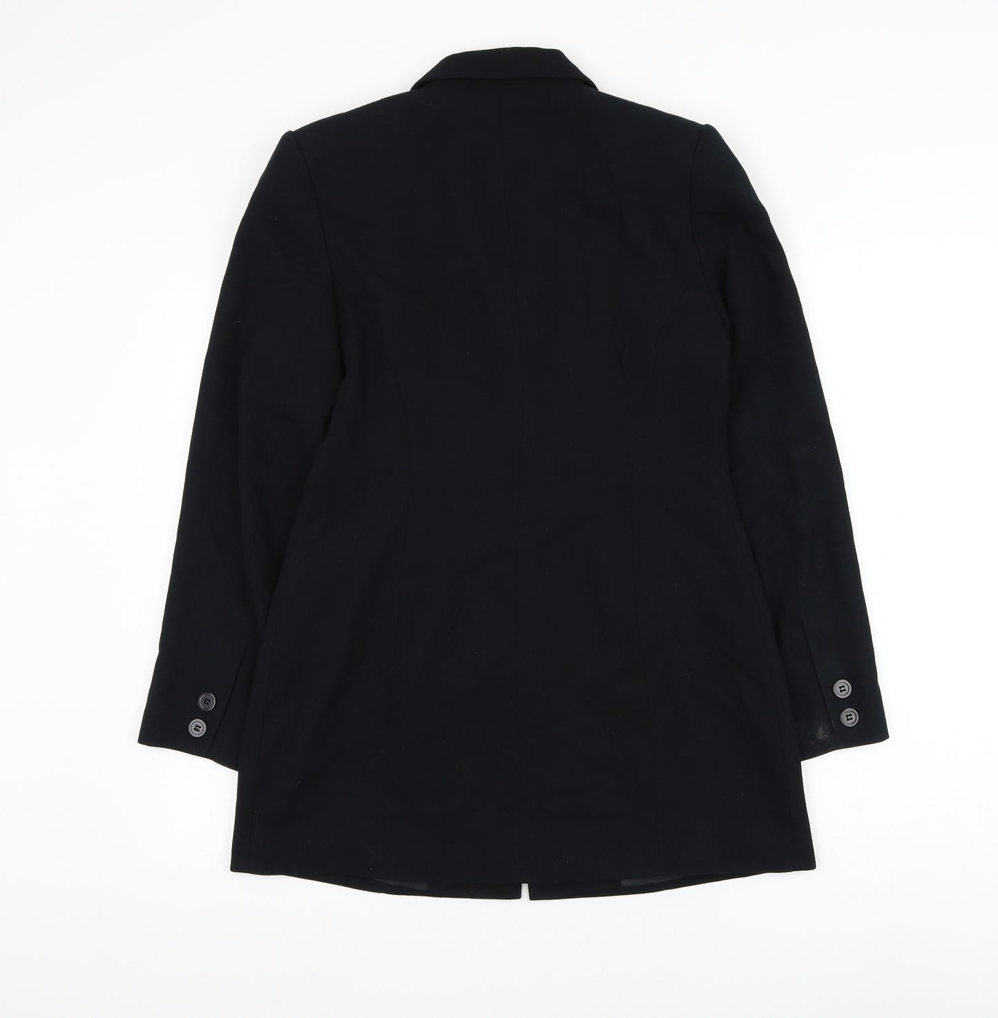 Principles Womens Black Jacket Blazer Size 10 Button