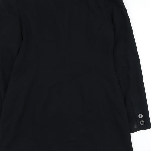 Principles Womens Black Jacket Blazer Size 10 Button