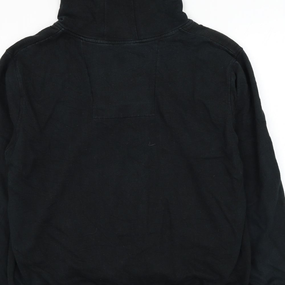 Dissident Mens Black Cotton Pullover Hoodie Size XL