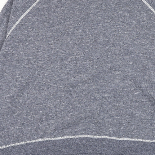 TU Mens Blue Cotton Pullover Sweatshirt Size XL