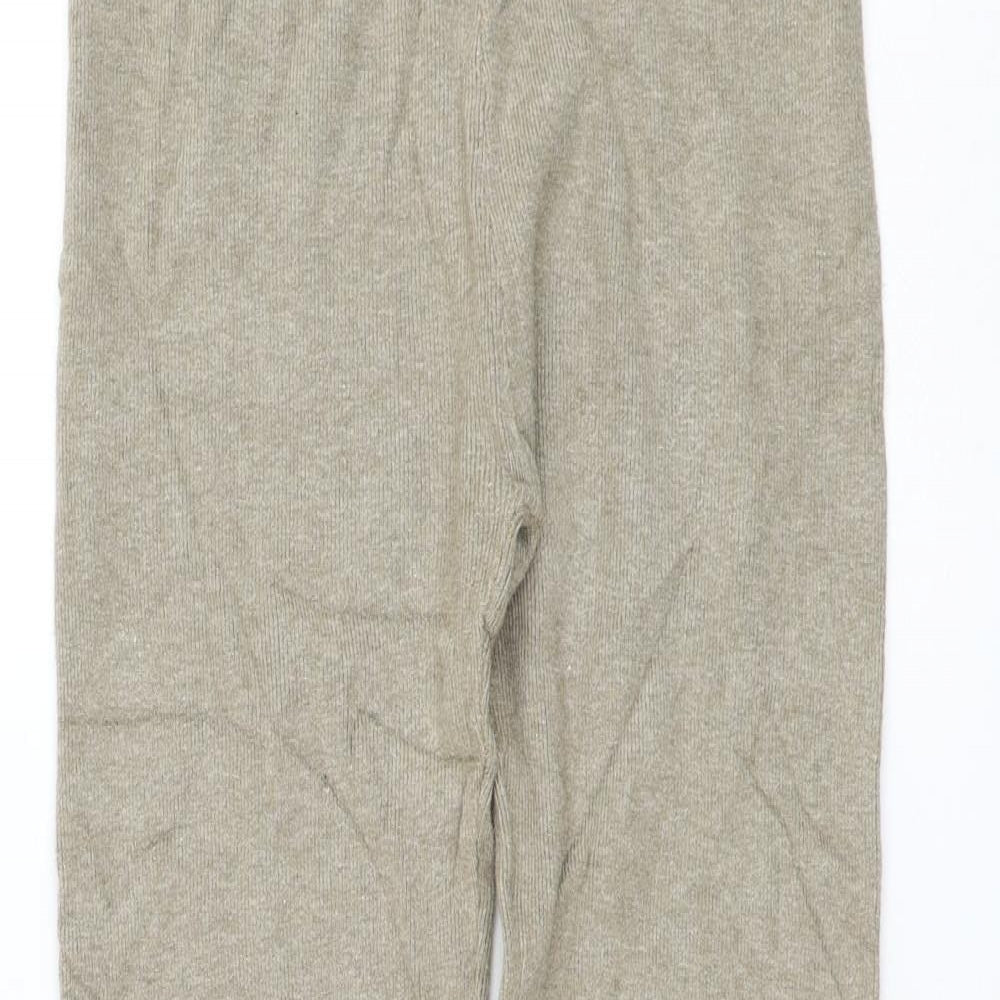 Papillonne Womens Beige Polyester Jogger Leggings Size 28 in L29 in