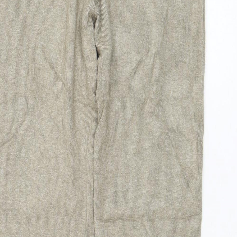 Papillonne Womens Beige Polyester Jogger Leggings Size 28 in L29 in