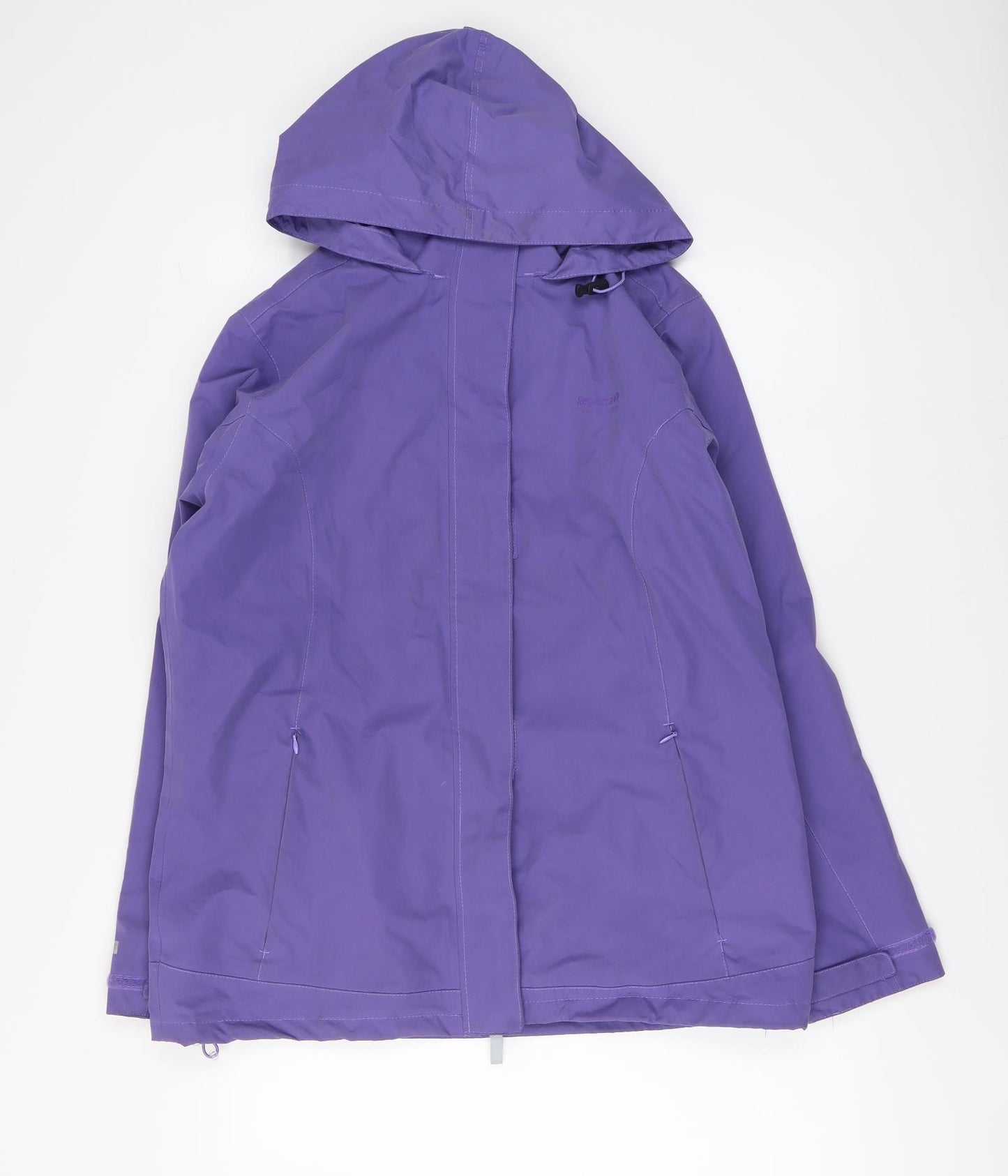Regatta Womens Purple Rain Coat Jacket Size L Zip