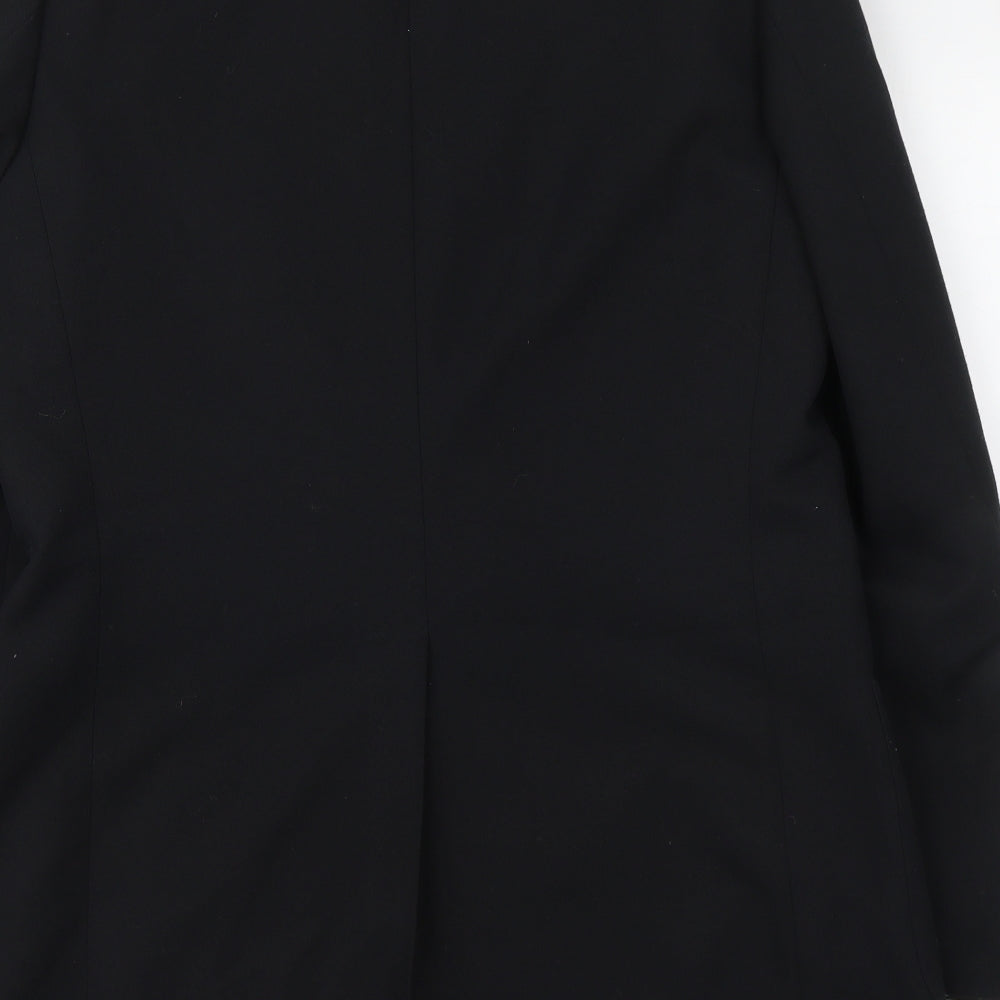 Marks and Spencer Mens Black Polyester Jacket Suit Jacket Size L