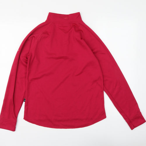 Mountain Life Womens Pink Polyester Pullover Sweatshirt Size 12 Pullover