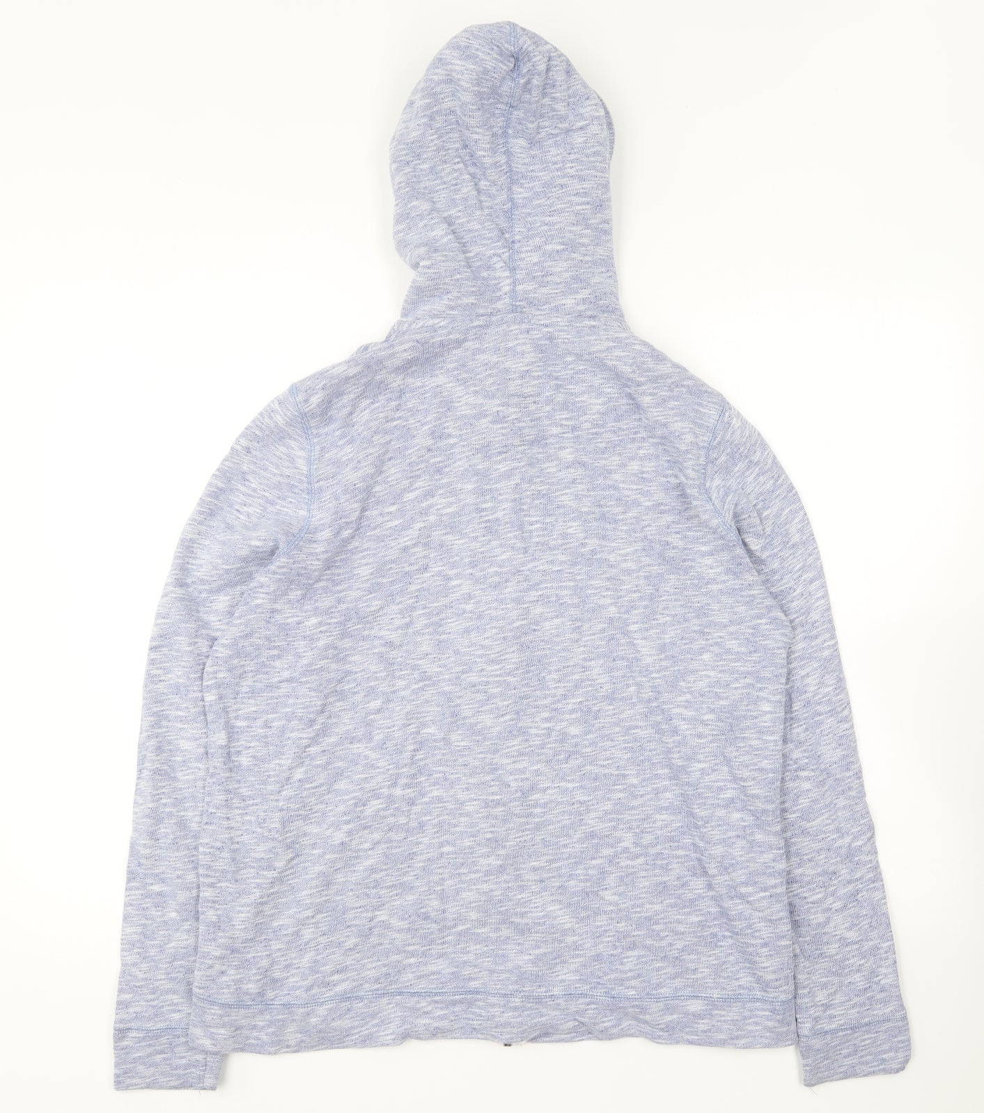 TU Womens Blue Cotton Full Zip Hoodie Size 16 Zip - Free Spirit