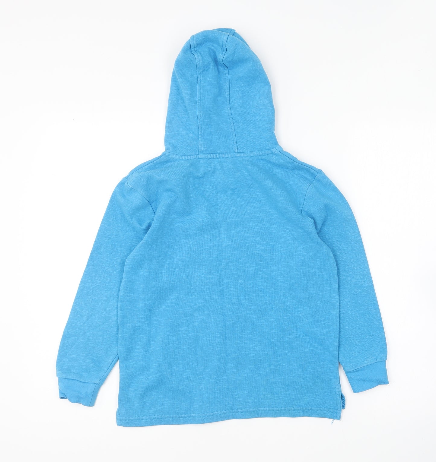 George Boys Blue Cotton Pullover Hoodie Size 8-9 Years Pullover