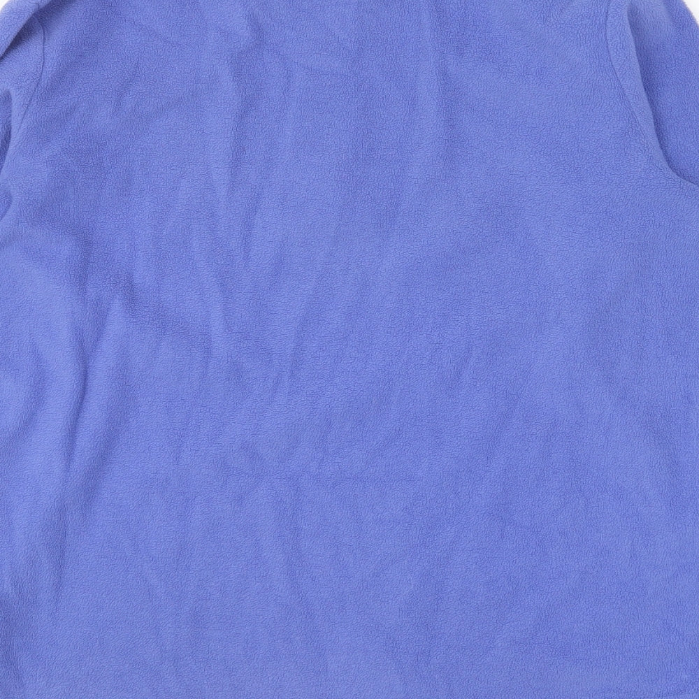 Regatta Womens Blue Polyester Pullover Sweatshirt Size 12 Pullover