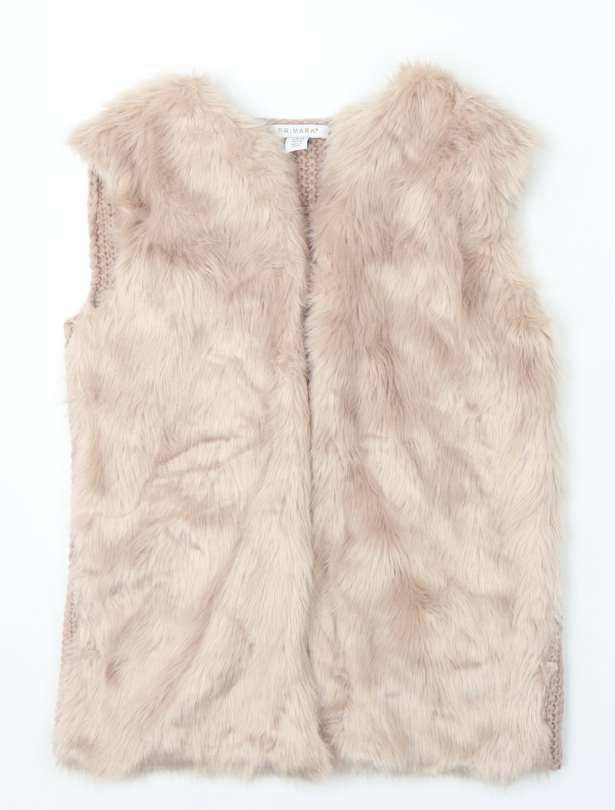 Primark Girls Pink Gilet Jacket Size 11-12 Years