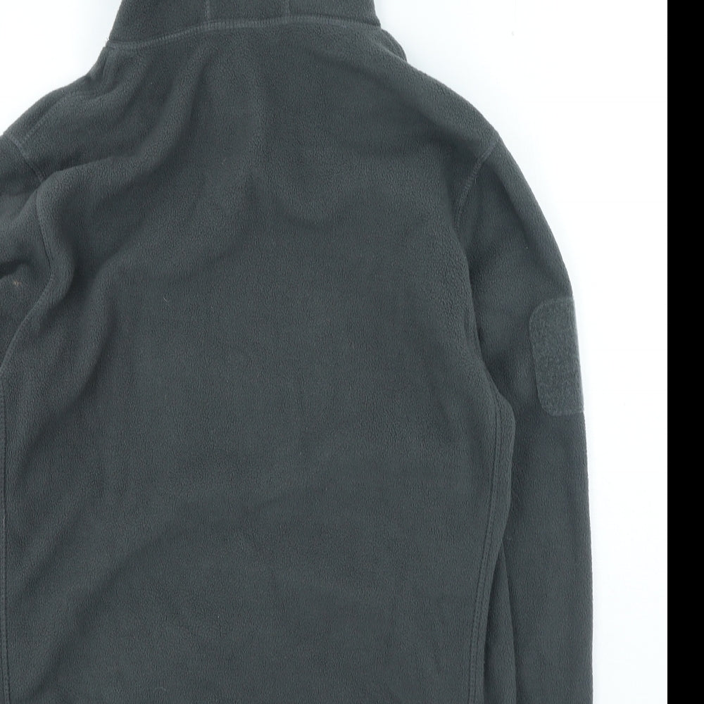 Viper Mens Grey Polyester Pullover Hoodie Size L