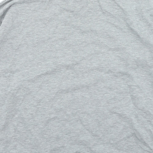 cervello Womens Grey Cotton Pullover Sweatshirt Size 12 Pullover - Brooklyn