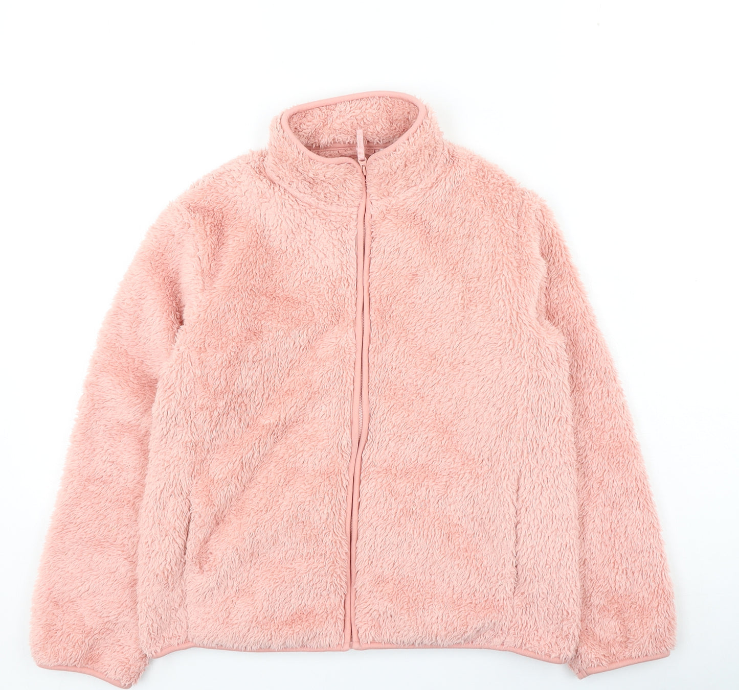 Unique Girls Pink Jacket Size 11-12 Years Zip