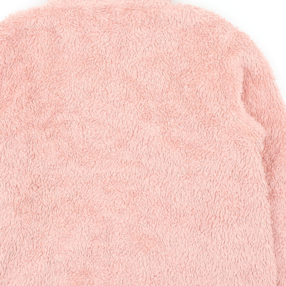 Unique Girls Pink Jacket Size 11-12 Years Zip