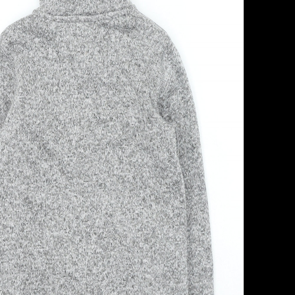 souluxe Girls Grey Jacket Size 10-11 Years Zip