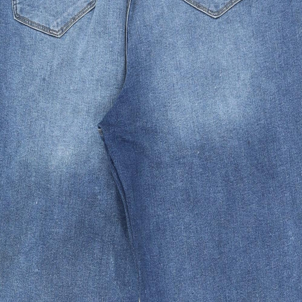 Jenny Jeggings Womens Blue Cotton Jegging Leggings Size 22 L29 in