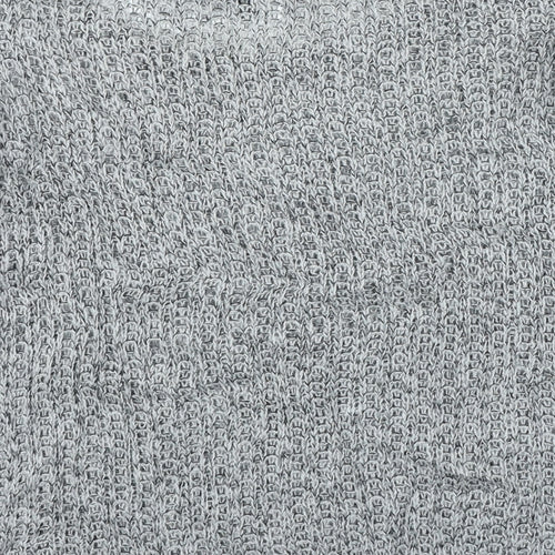 Topshop Womens Grey Round Neck Acrylic Pullover Jumper Size 14