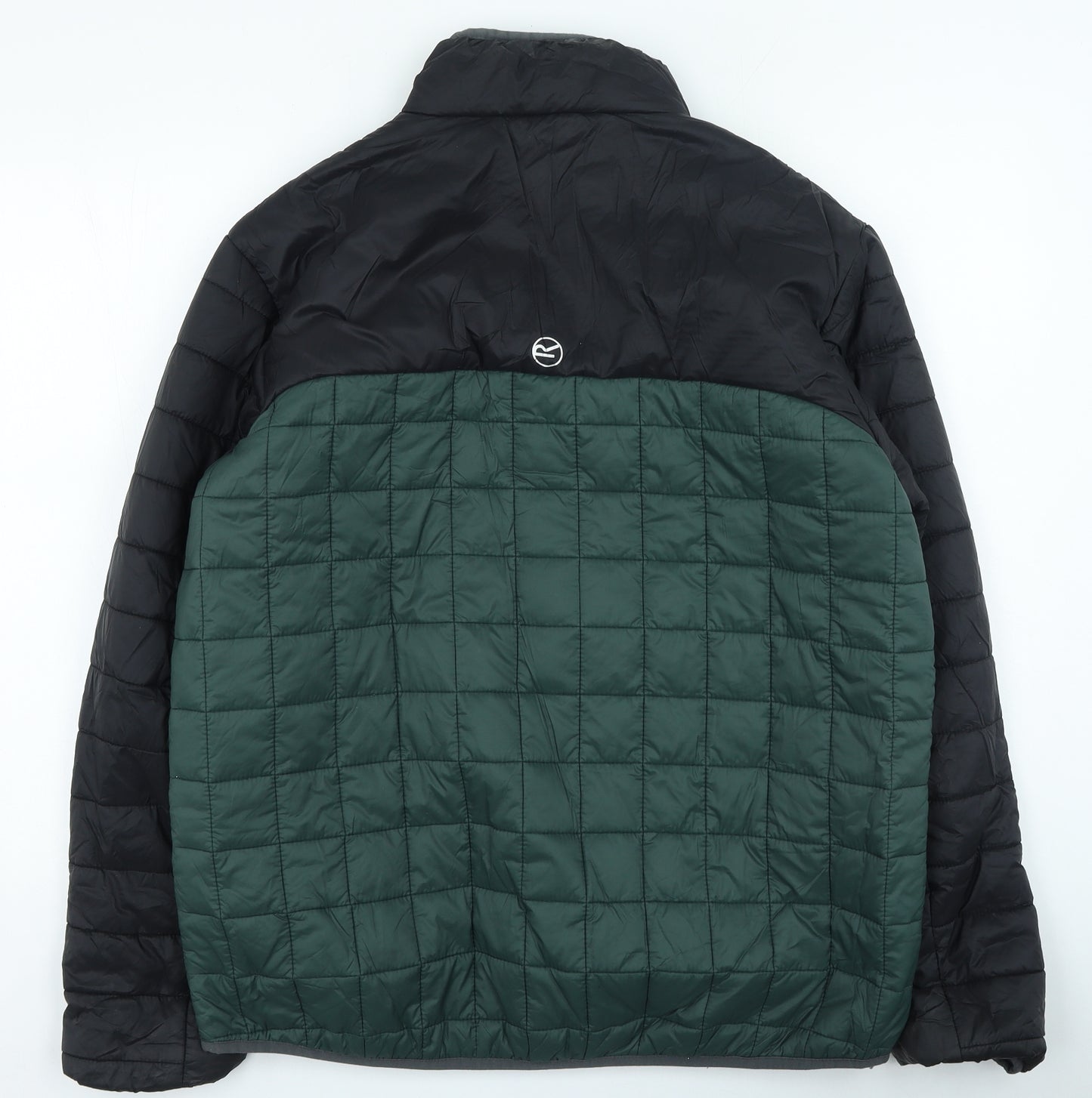 Regatta Mens Green Quilted Coat Size XL Zip