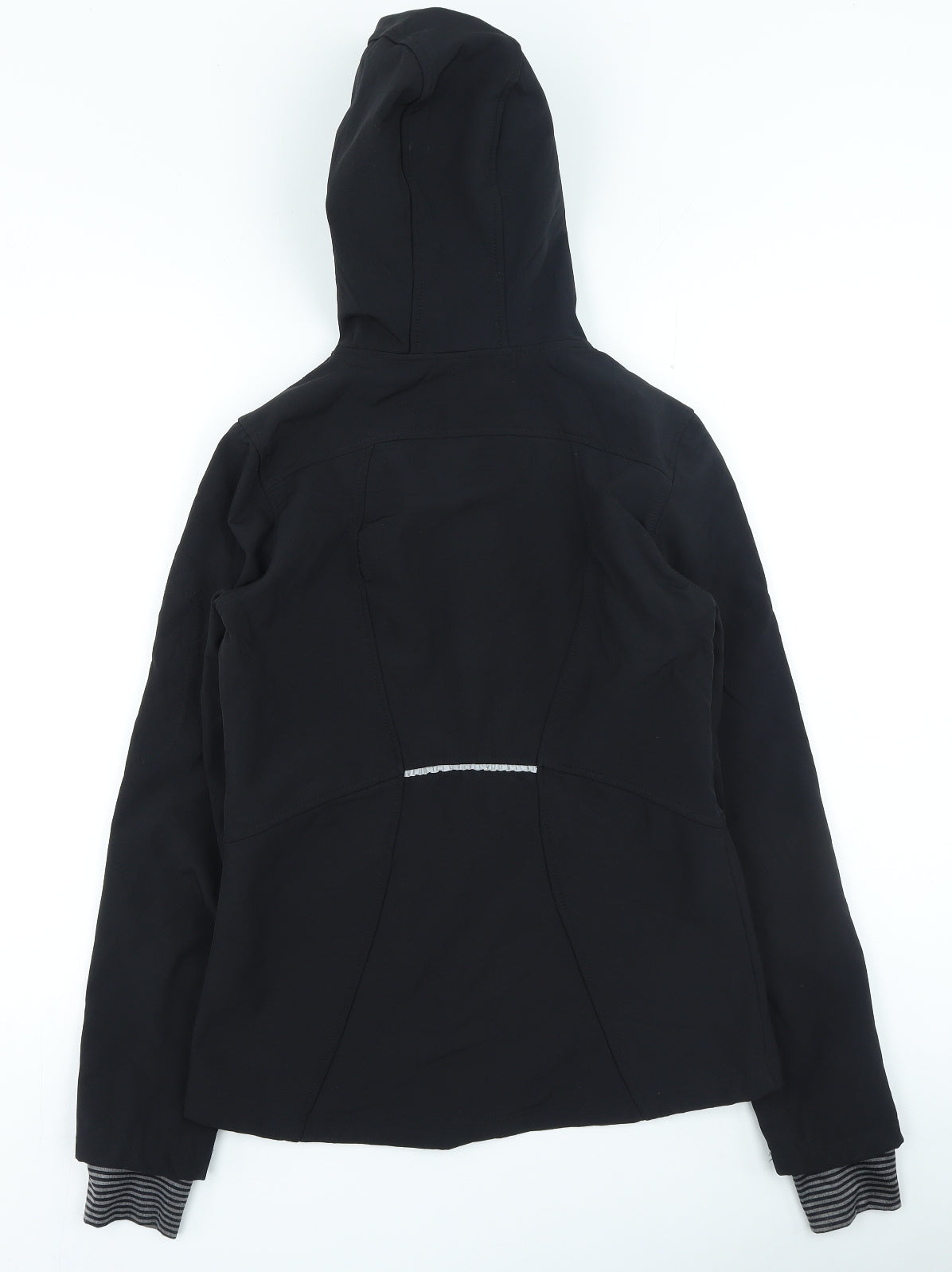 MONDETTA Womens Black Jacket Size S Zip